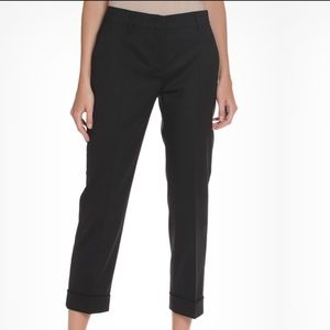 NWT Prada 100% silk cropped pants